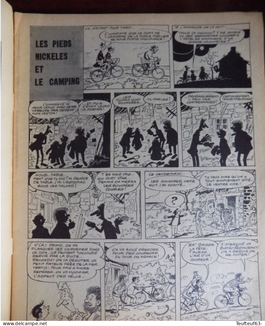 L'Epatant N° 24/1967 Pieds Nickelés - Griffe D'acier  - Catcheur Nicaise - Jim Clark Lotus (2) - Andere Magazine