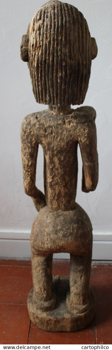 'Art Africain Dogon Mali Statue D''ancetre 75 Cm' - Afrikanische Kunst