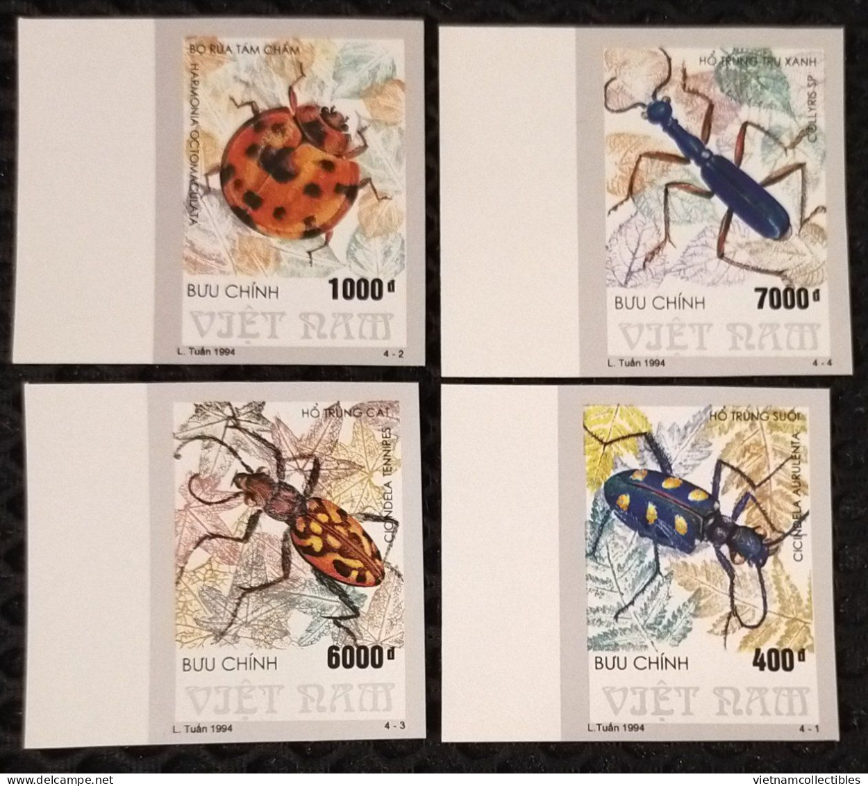 Vietnam Viet Nam MNH Imperf Stamps 1994 : Beetles / Insect (Ms688) - Viêt-Nam