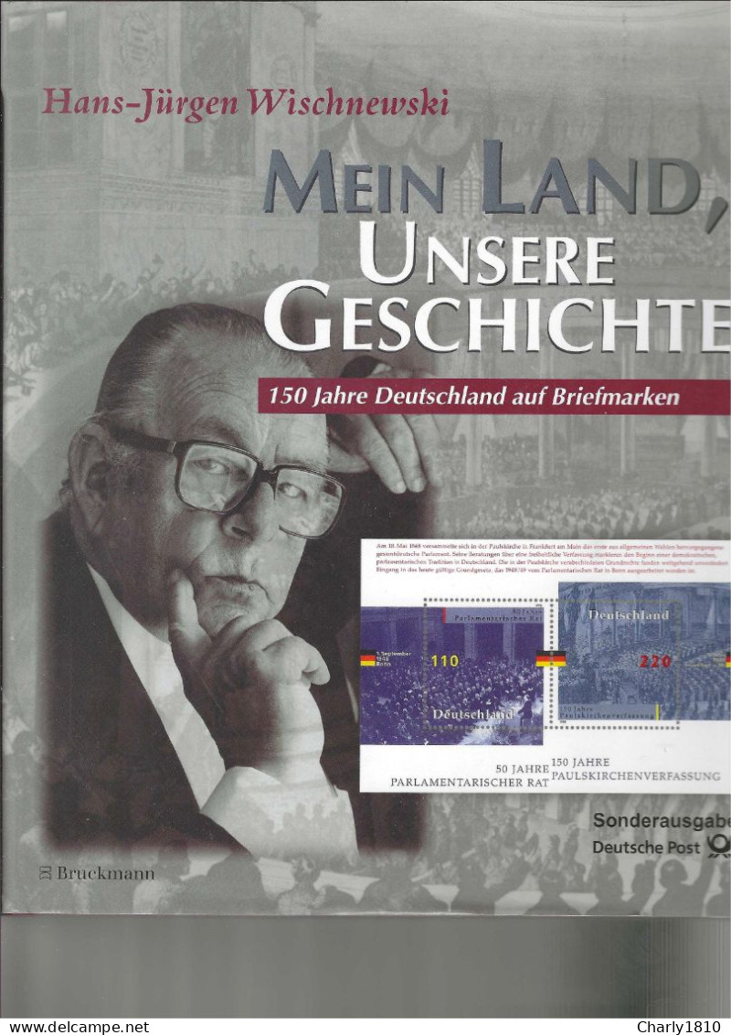 Mein Land, Unsere Geschichte Von Hans-Jürgen Wischnewski - Air Mail And Aviation History
