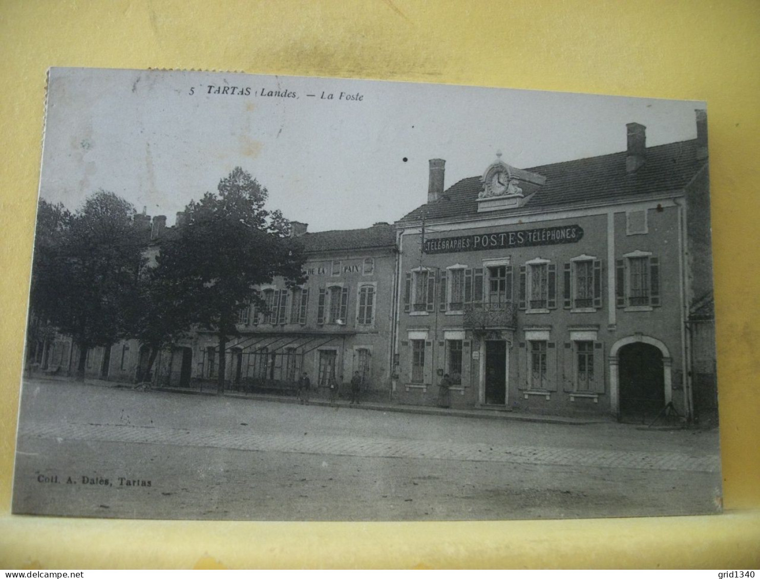 40 3261 CPA 1924 - AUTRE VUE LEGENDE DIFFERENTE N° 2 - 40 TARTAS - LA POSTE - ANIMATION - Postal Services