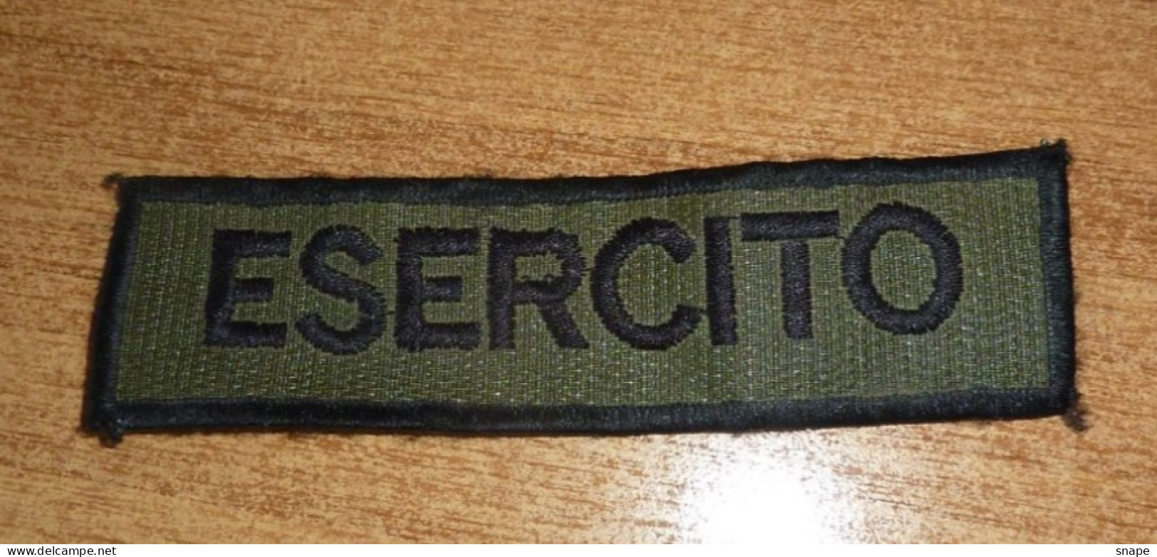 Tag Esercito Velcro Adesivo - Esercito Italiano - Vintage (255-9) - Italian Army Tag Combat Uniform - Army