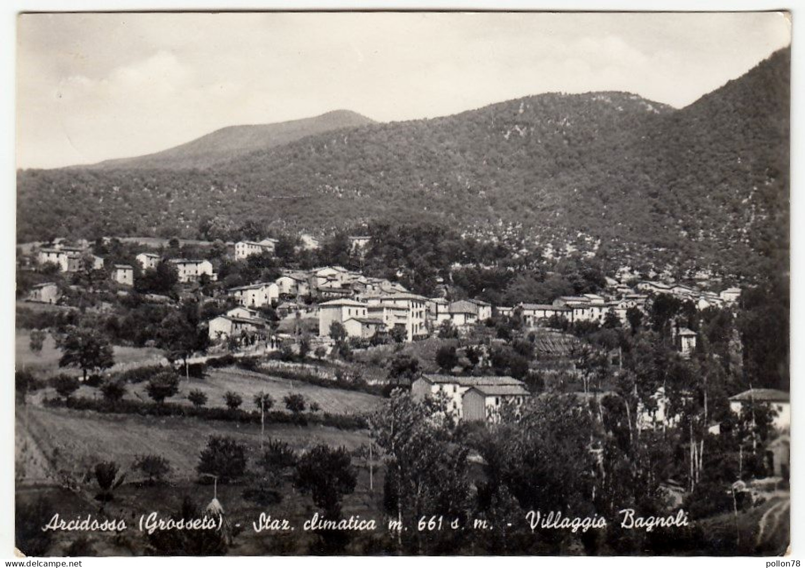 ARCIDOSSO - GROSSETO - CLIMATICA - VILLAGGIO BAGNOLI - 1952 - Grosseto