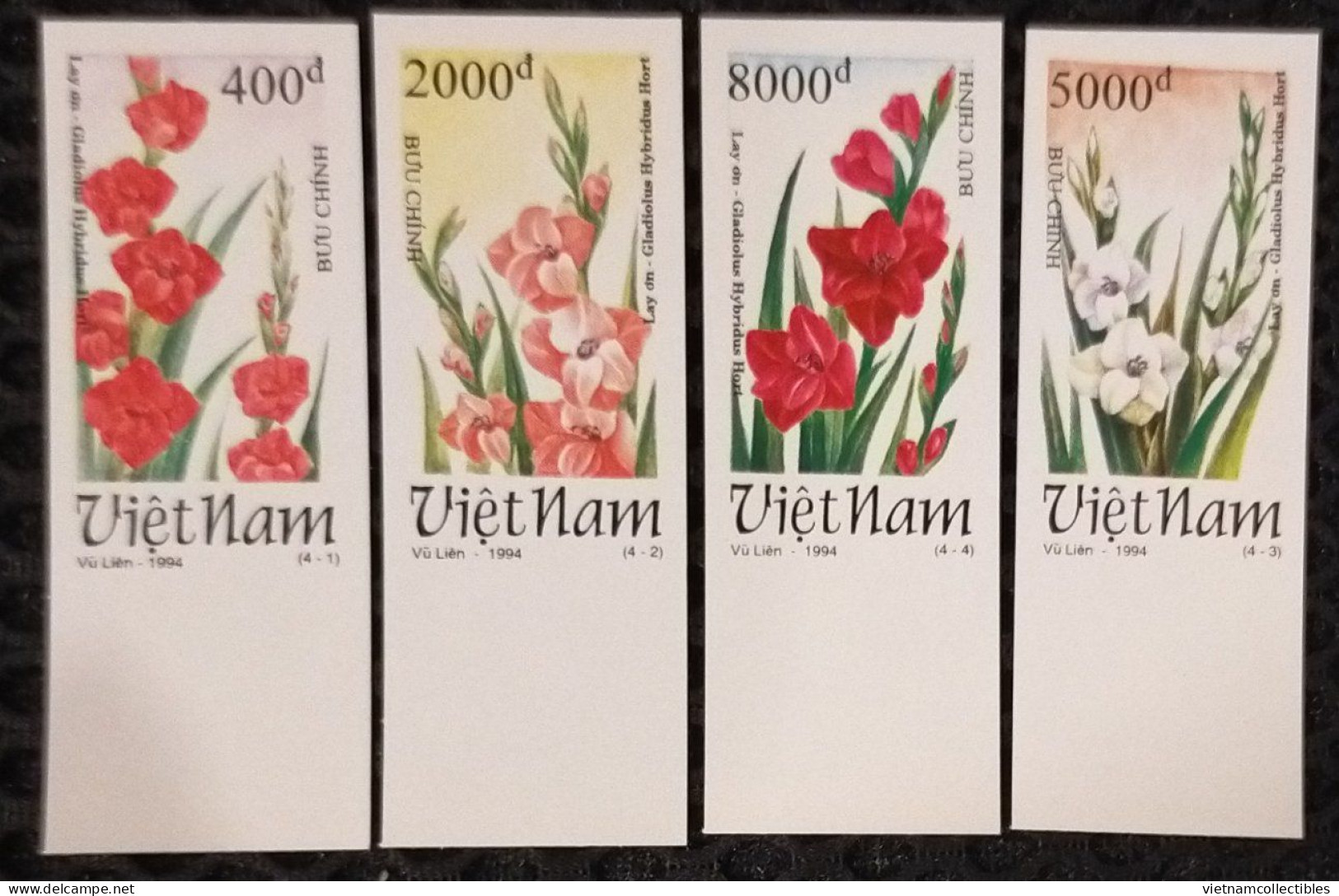 Viet Nam MNH Imperf Stamps 1994 : Gladioli / Flower (Ms680) - Viêt-Nam