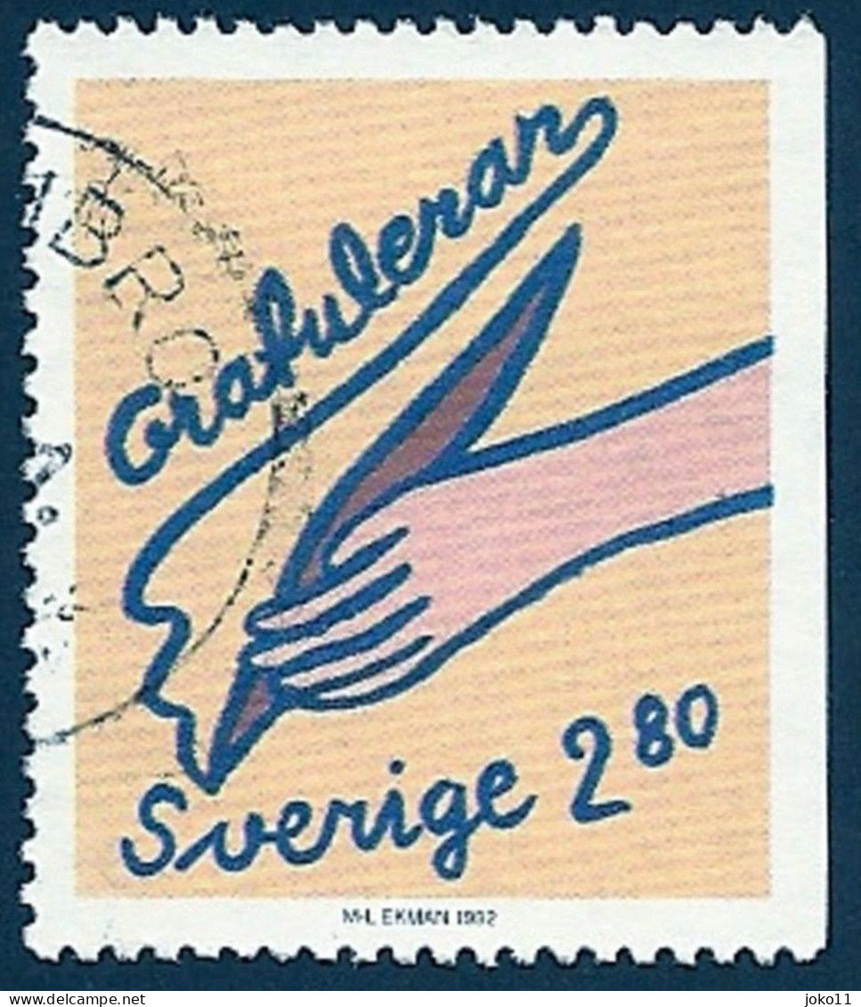 Schweden, 1992, Michel-Nr. 1729, Gestempelt - Usados