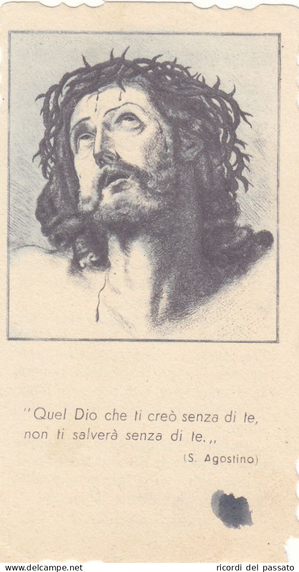 Santino Fustellato Gesu' Cristo - Andachtsbilder