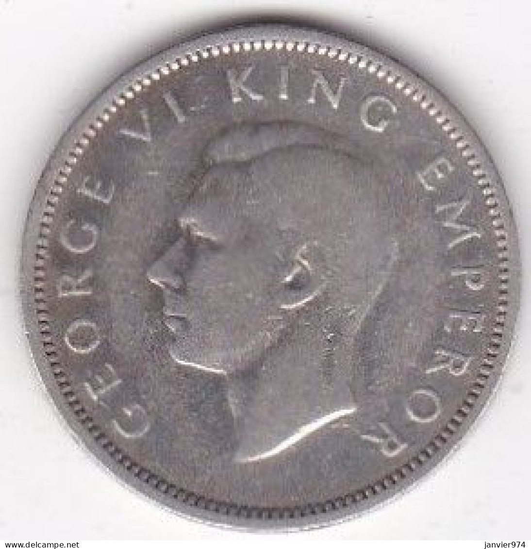 New Zealand. 1 Shilling 1941 George VI En Argent. KM# 9 - Nouvelle-Zélande