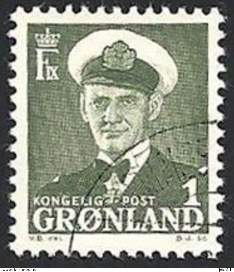 Grönland, 1950, Mi.-Nr. 28, Gestempelt - Used Stamps