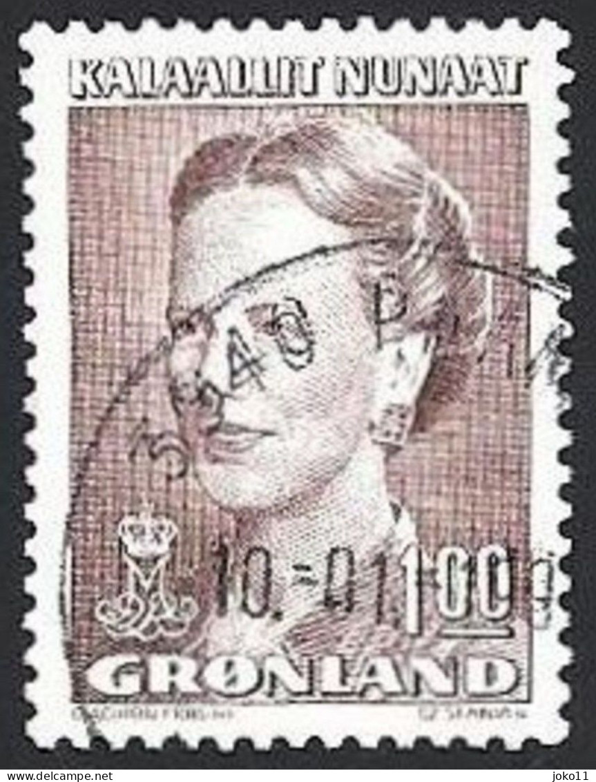 Grönland, 1990, Mi.-Nr. 202, Gestempelt - Oblitérés