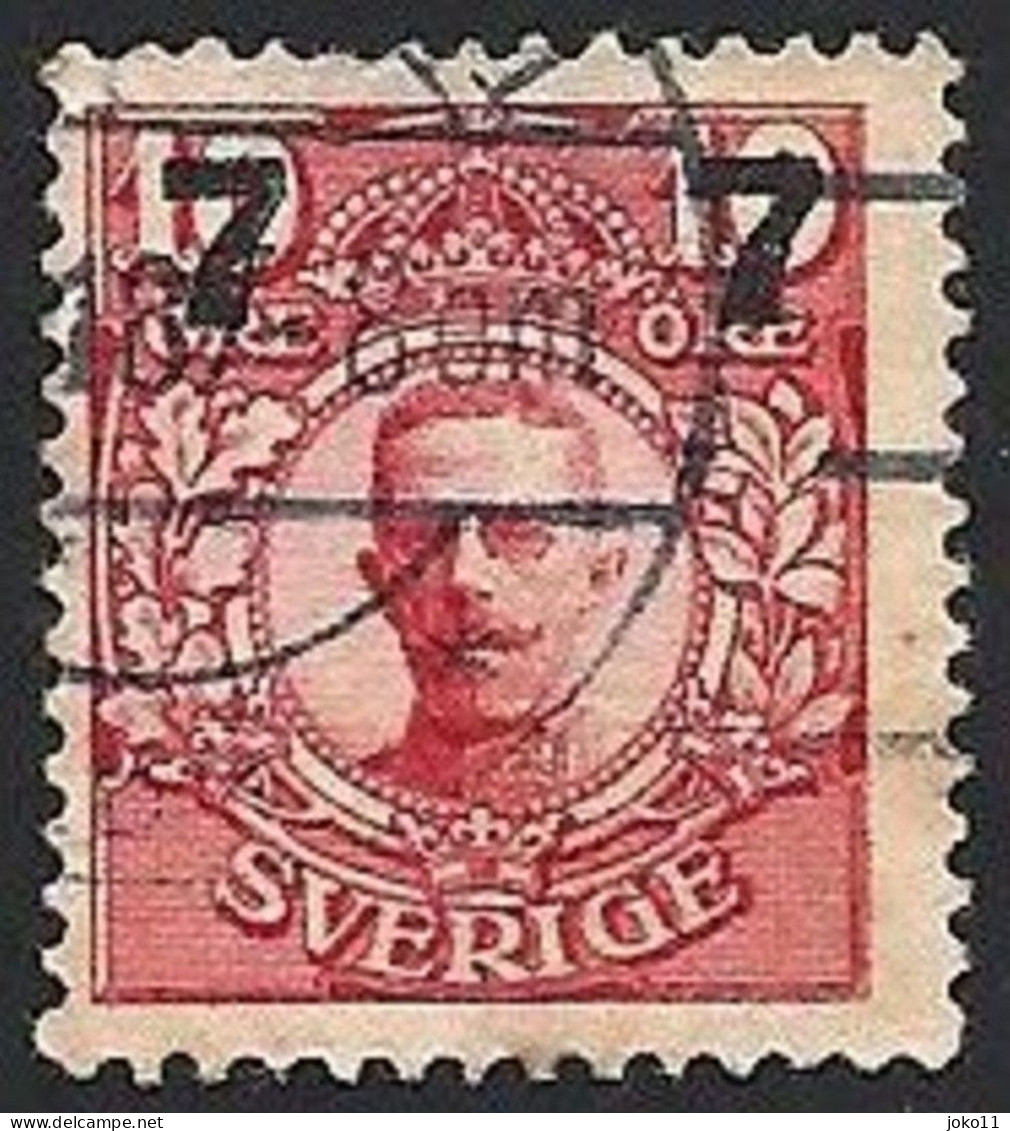 Schweden, 1918, Michel-Nr. 109, Gestempelt - Gebruikt