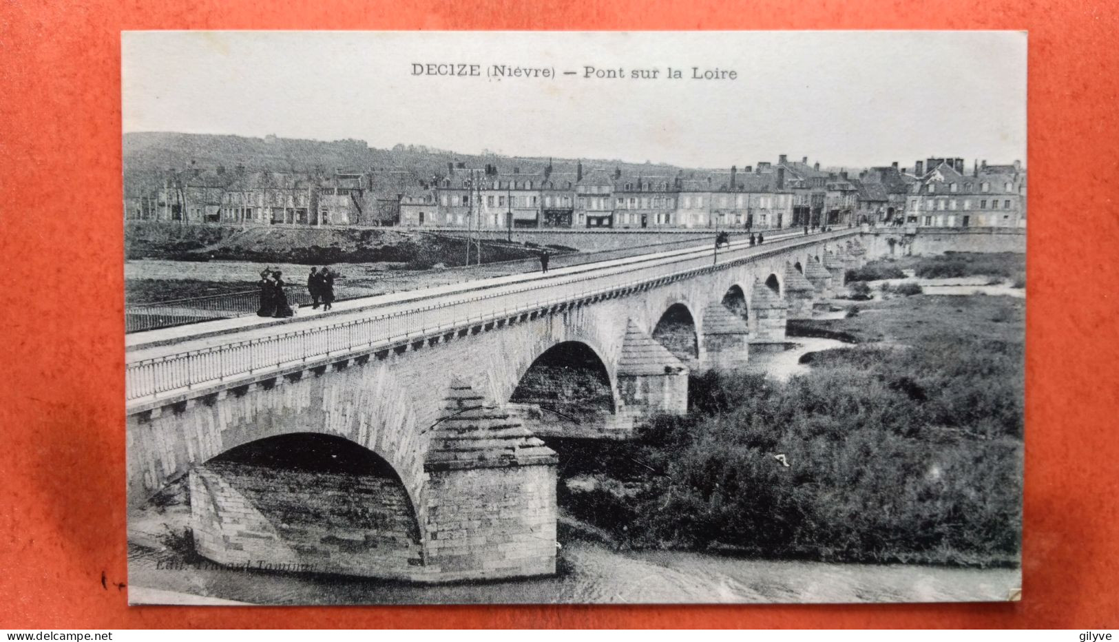 CPA (58) Decize. Pont Sur La Loire.  (8A.080) - Decize