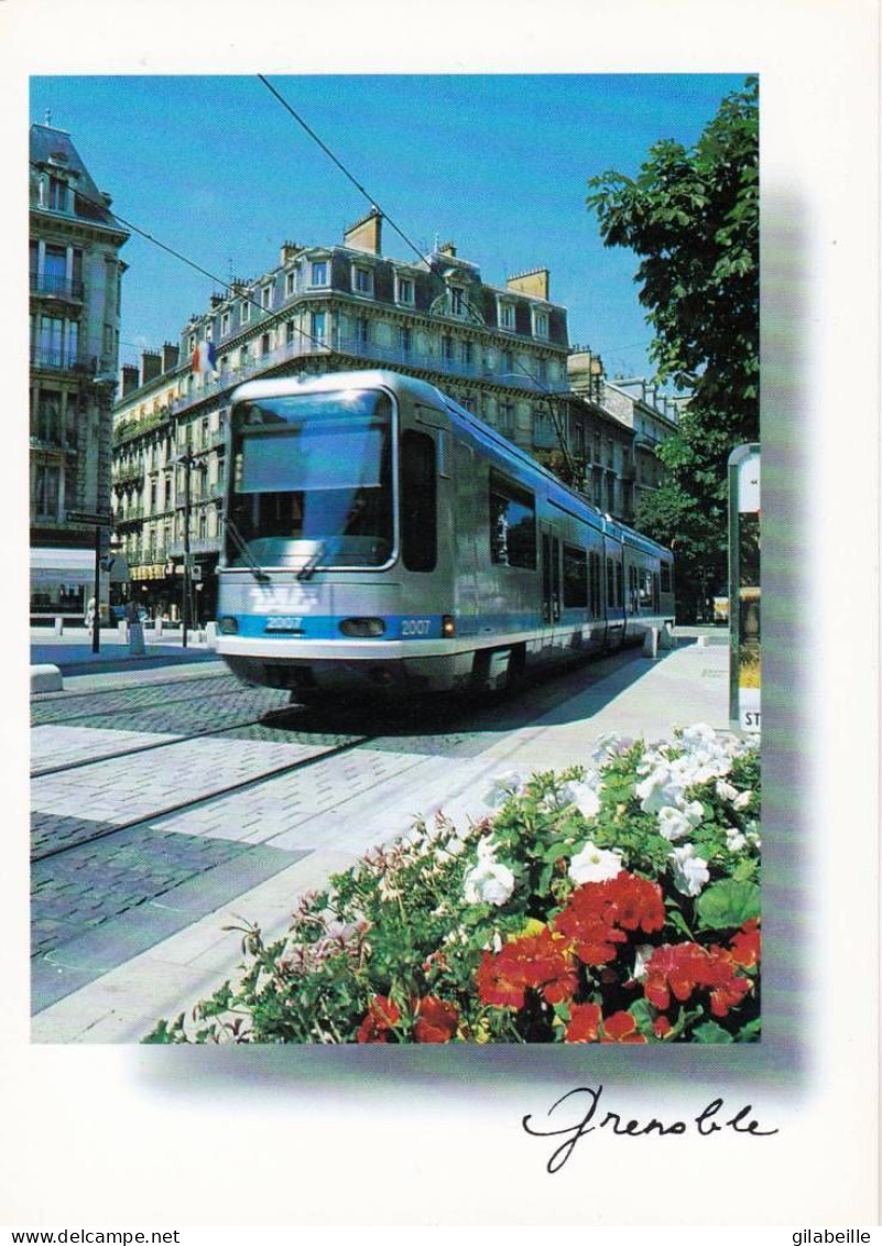 38 - Isere -  GRENOBLE -  Le Tramway Avenue Alsace Lorraine - Grenoble