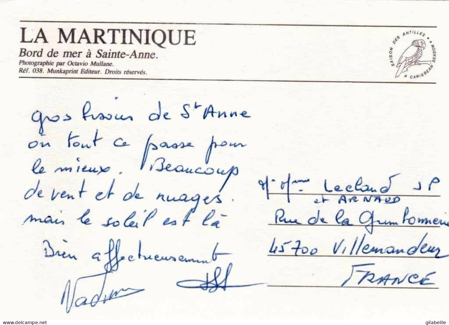 Martinique -  Bord De Mer A SAINTE ANNE - Sonstige & Ohne Zuordnung