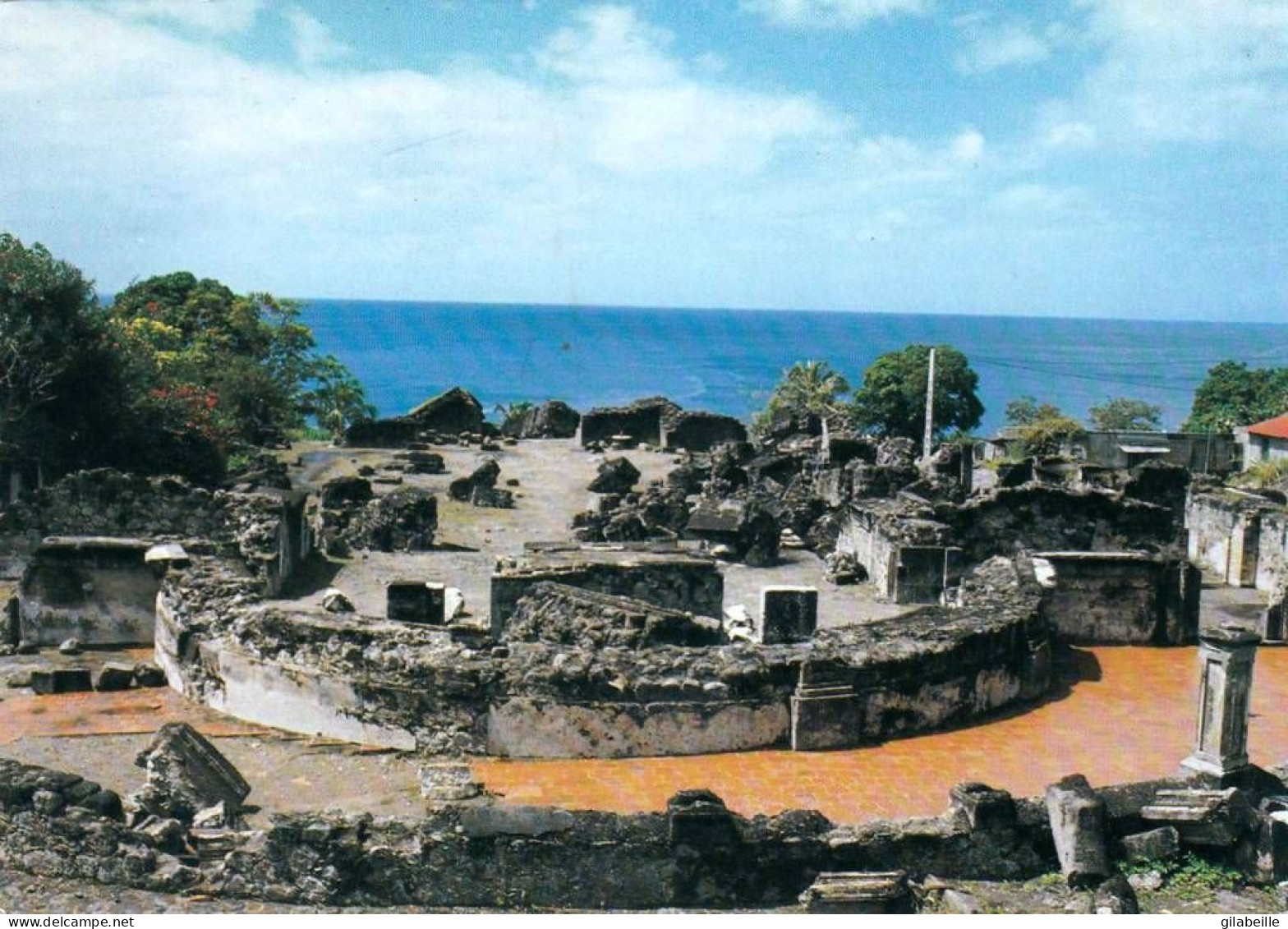 Martinique -  Ruines De La Cathedrale Apres L éruption De La Montagne Pelé En 1902 - Autres & Non Classés