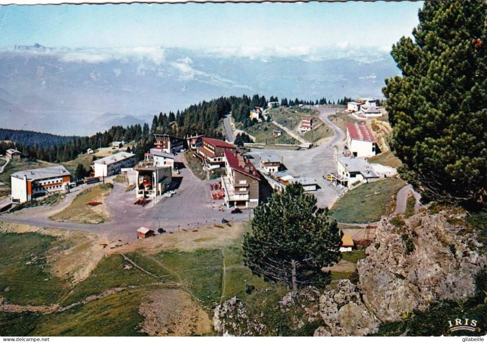 38 - Isere - CHAMROUSSE -  Vue D Ensemble Et La Chaine Du Vercors - Chamrousse