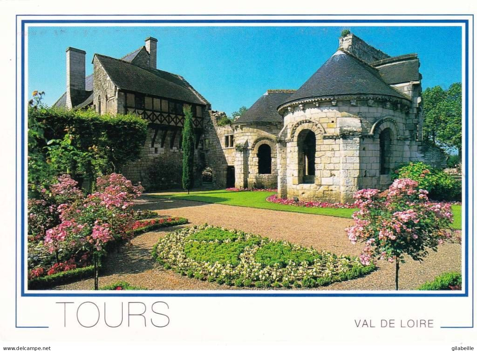 37 - Indre Et Loire -  TOURS -  Prieuré De Saint Cosme - Chevet Roman De L église Abbatiale - Tours