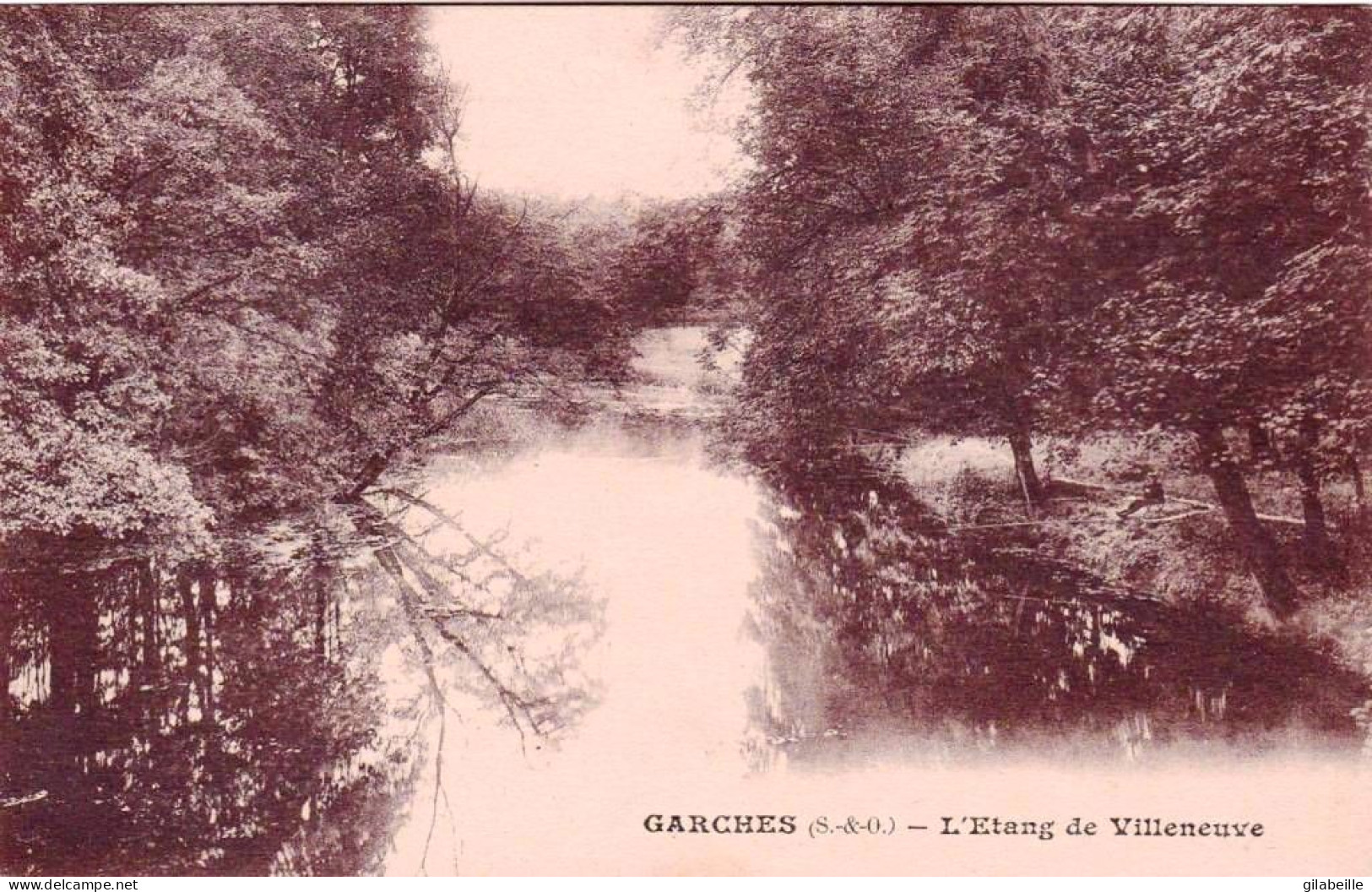 92 - Hauts De Seine  -  GARCHES -  L étang De Villeneuve - Garches