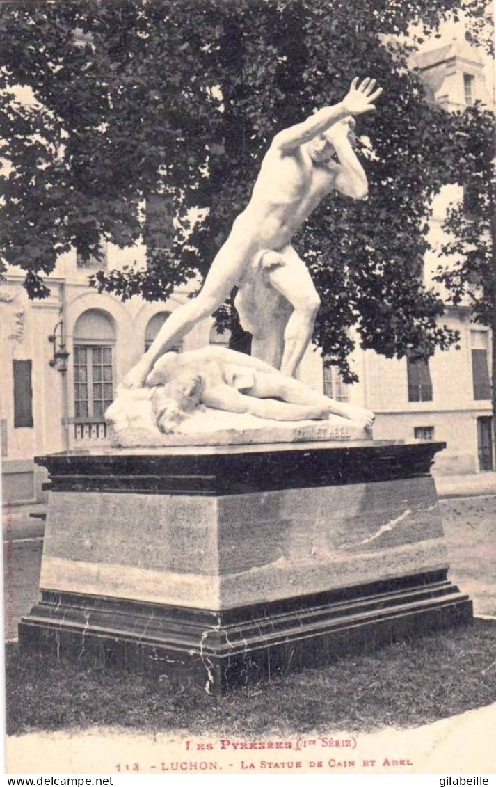 31 - Haute Garonne -  LUCHON -  La Statue De Cain Et Abel - Luchon