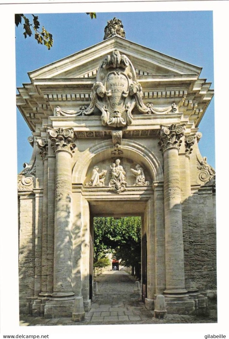 30 - Gard - La Chartreuse De VILLENEUVE  Les AVIGNON - Portail De La Valfeniere - Villeneuve-lès-Avignon