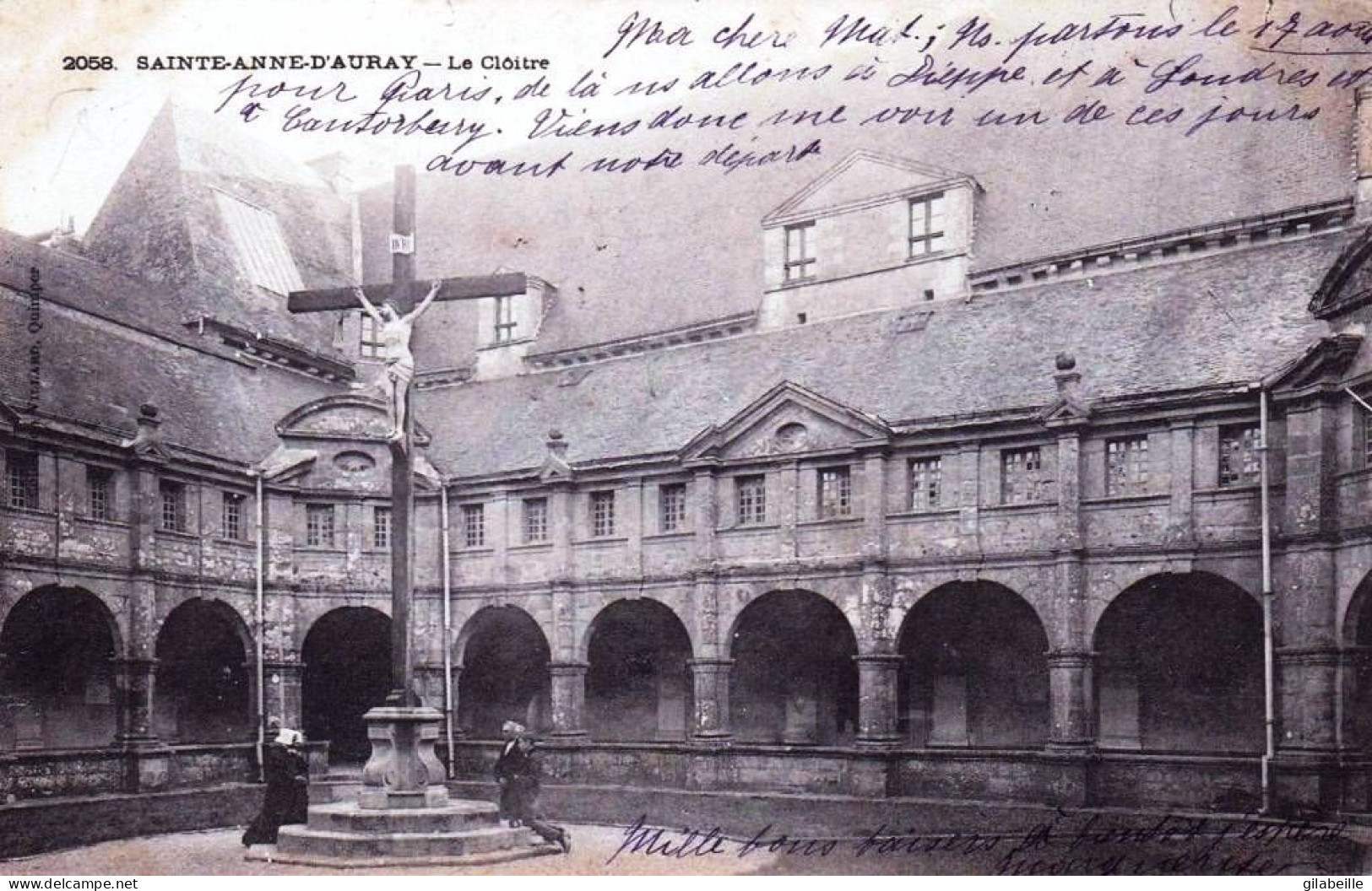 56 - Morbihan - SAINTE ANNE D AURAY - Le Cloitre - Sainte Anne D'Auray