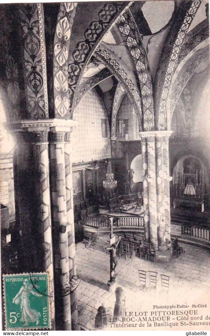 46 - Lot -  ROCAMADOUR -  Interieur De La Basilique Saint Sauveur - Rocamadour