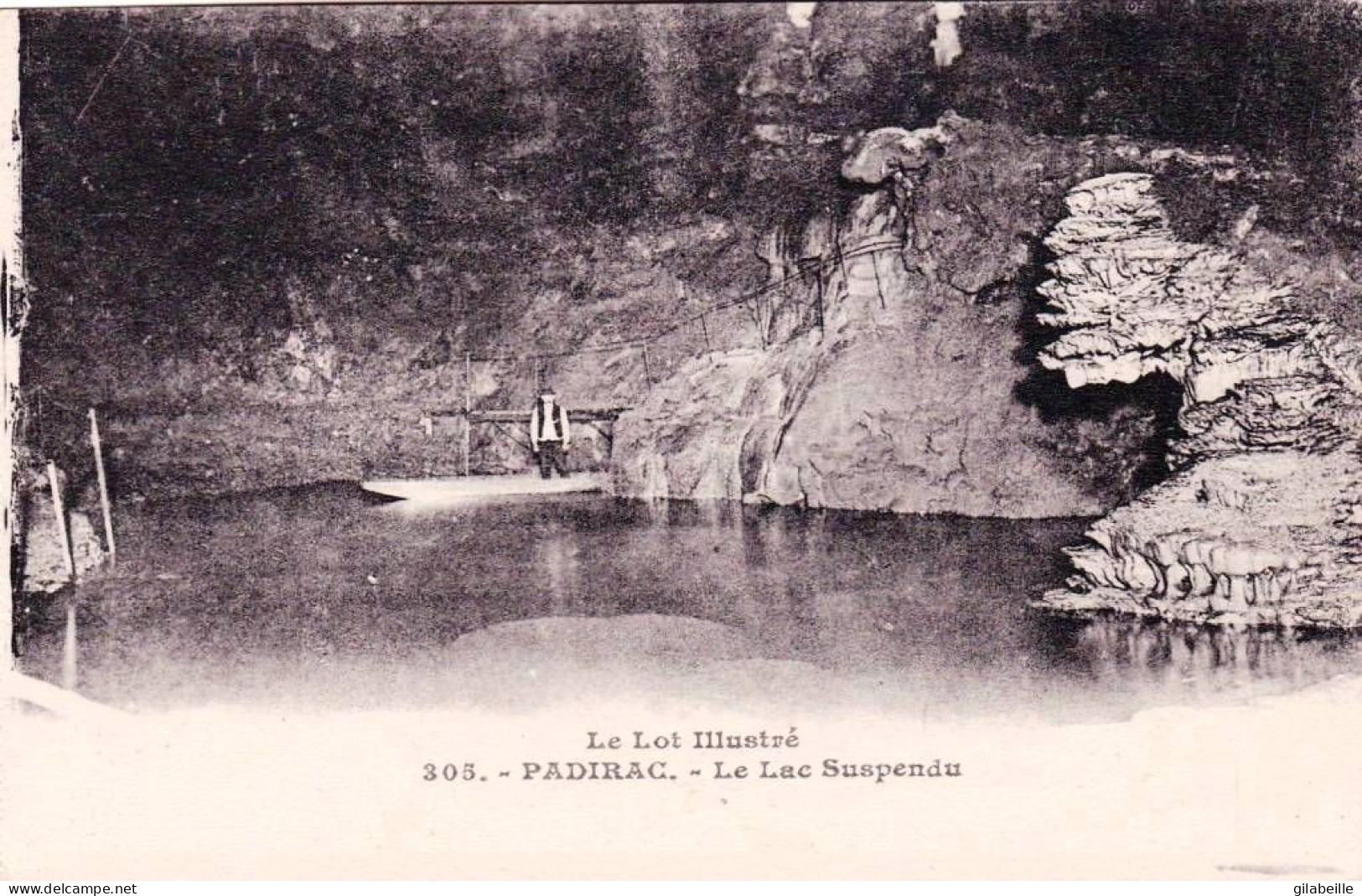 46 - Lot -  PADIRAC -  Le Lac Suspendu - Padirac