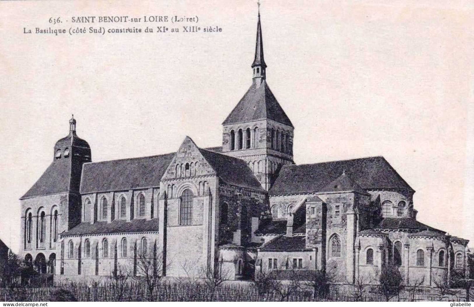 45 - Loiret -   La Basilique De SAINT BENOIST Sur LOIRE  - La Basilique - Sonstige & Ohne Zuordnung