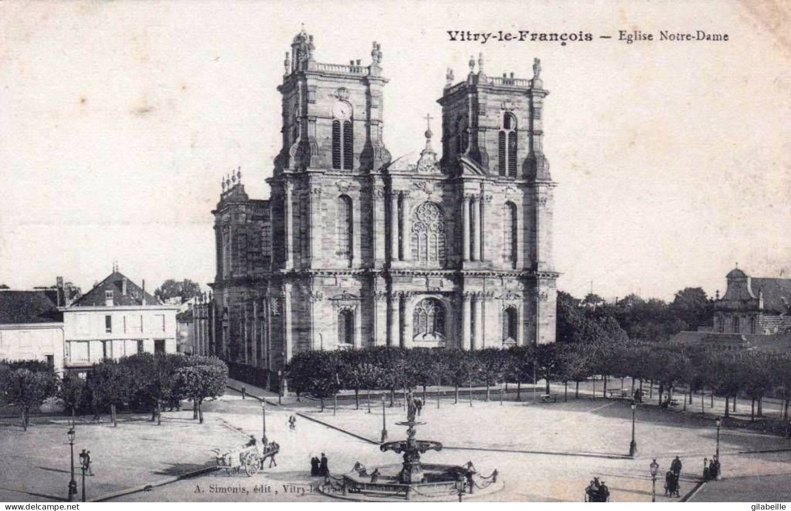 51 - Marne -  VITRY Le FRANCOIS -  Eglise Notre Dame - Vitry-le-François
