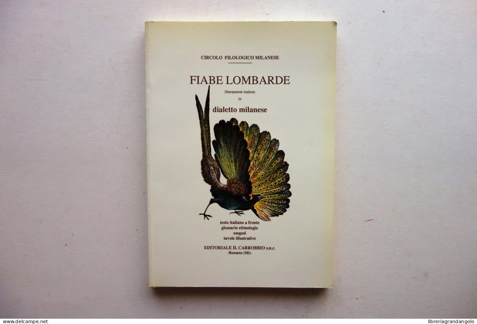 Fiabe Lombarde Liberamente Tradotte In Dialetto Milanese Il Carrobbio 1990 - Non Classés