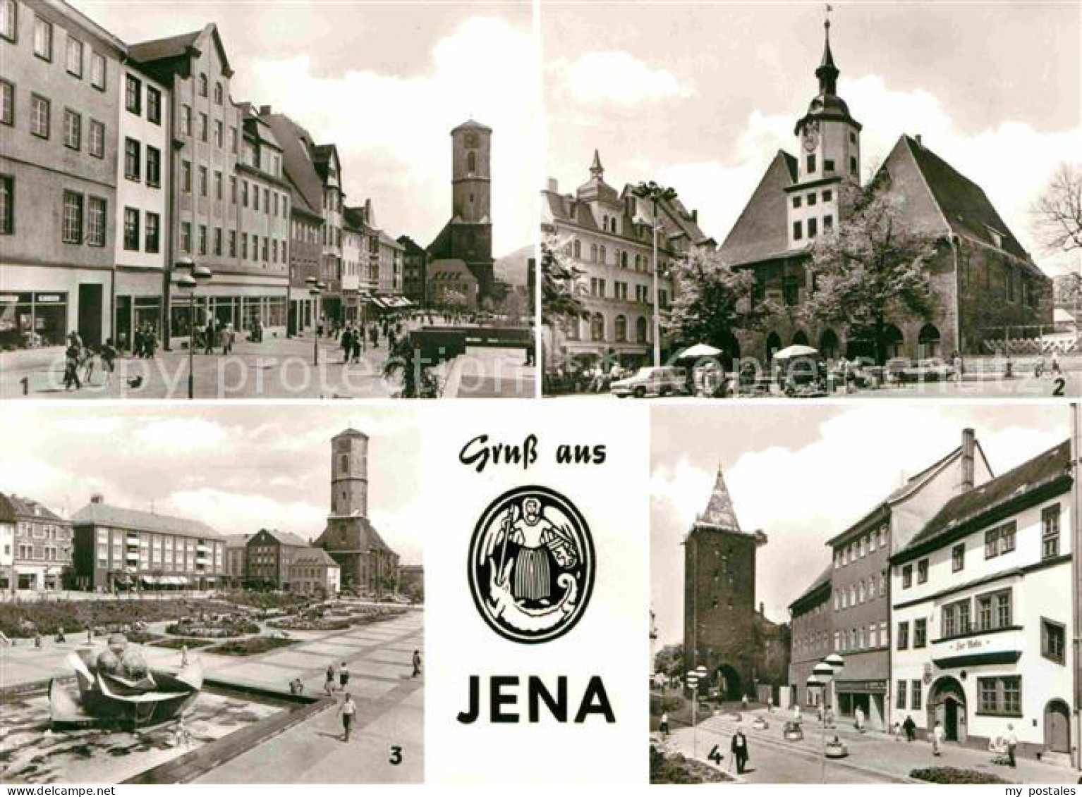 72636093 Jena Thueringen Johannisstrasse Historisches Rathaus Platz Der Kosmonau - Jena