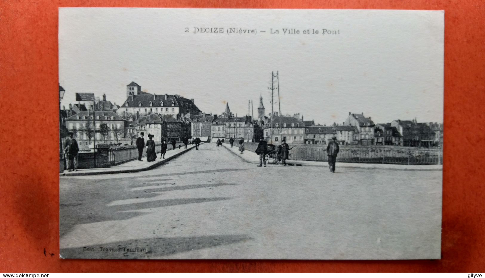 CPA (58) Decize. La Ville Et Le Pont.  (8A.086)d - Decize