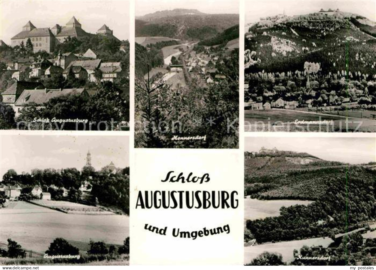 72636053 Augustusburg Schloss Augustusburg Und Umgebung Hennersdorf Erdmannsdorf - Augustusburg