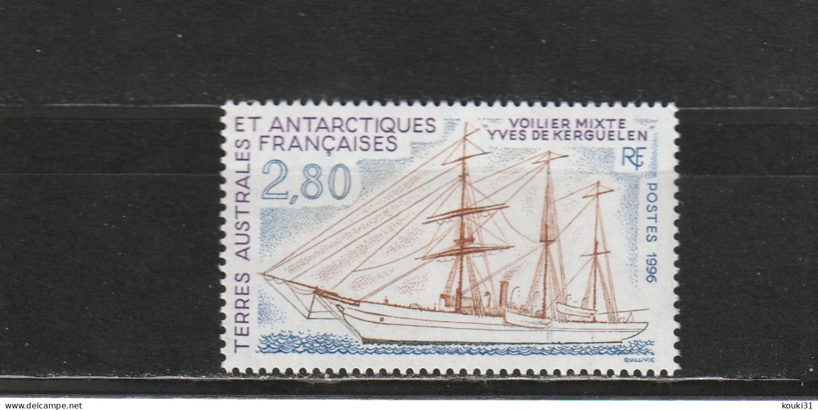 TAAF YT 206 ** : Voilier Mixte - 1996 - Unused Stamps