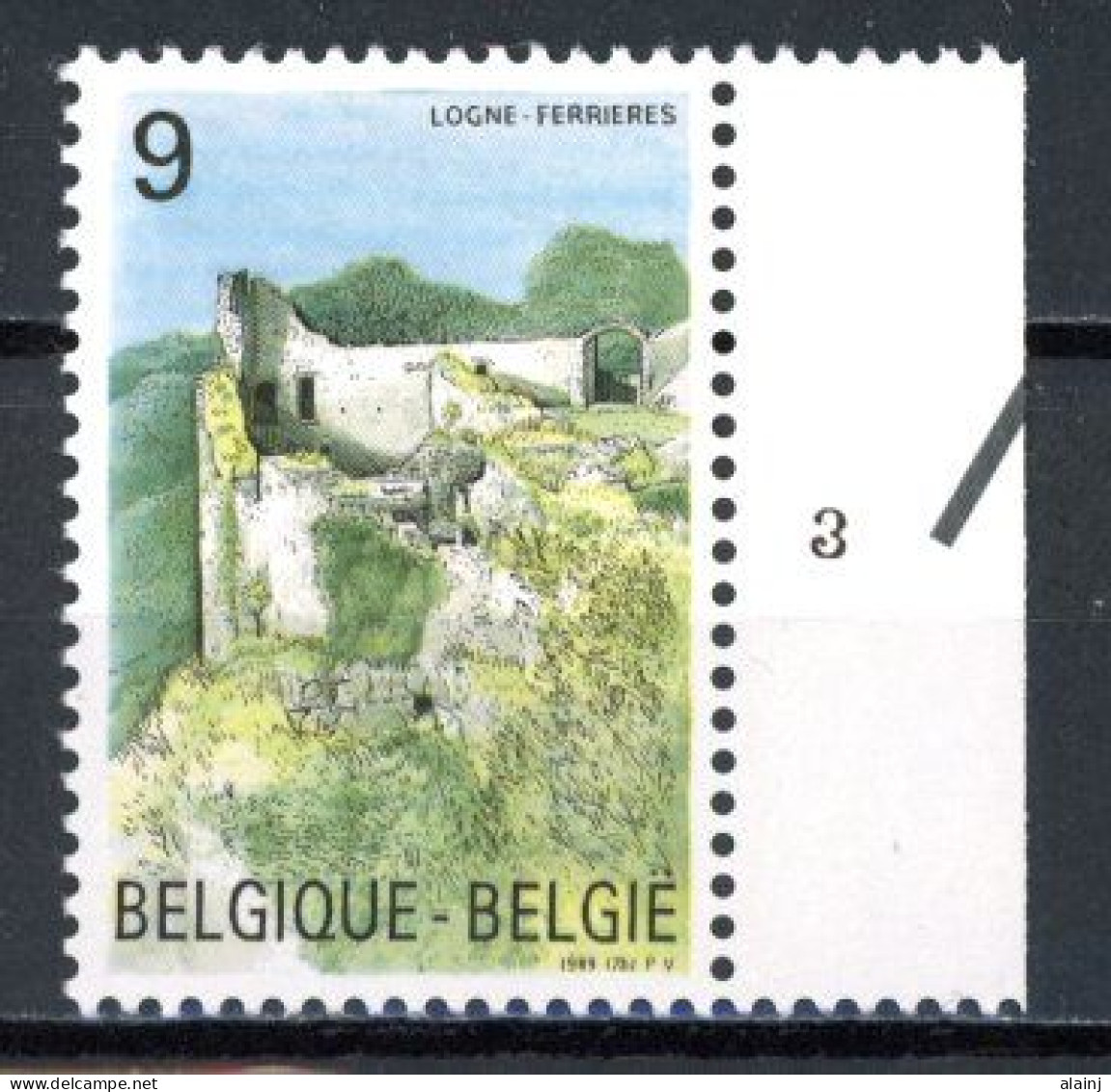 BE  2329  XX   ---- Pour Le Tourisme : Logne - Ferrières   --  N° De Planche 1 - 1981-1990