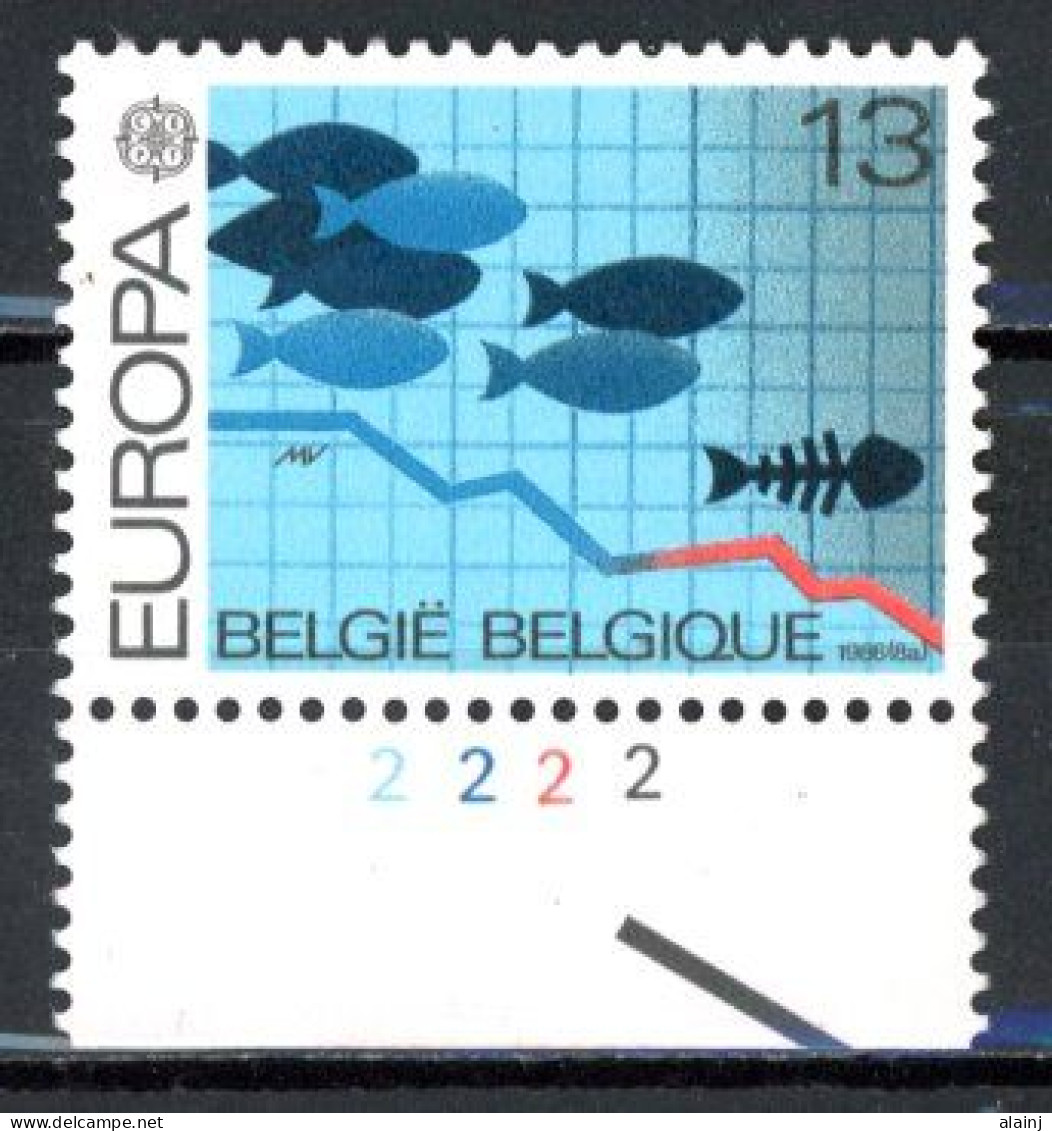 BE  2211  XX   ----    Europa : Protection De L'environnement   --   N° De Planche 2 - 1981-1990