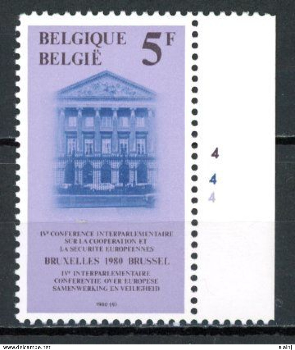 BE  1975  XX   ----    Coopération Et Sécurité En Europe   --   N° De Planche 4 - 1971-1980