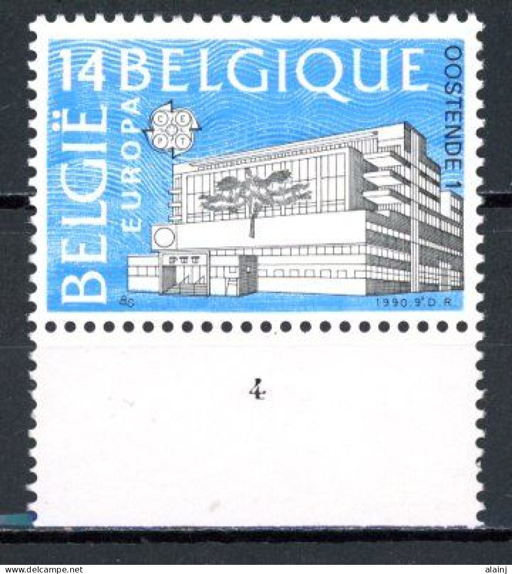 BE  2367  XX   ---- Europa : Bureaux De Poste   --  N° De Planche 4 - 1981-1990