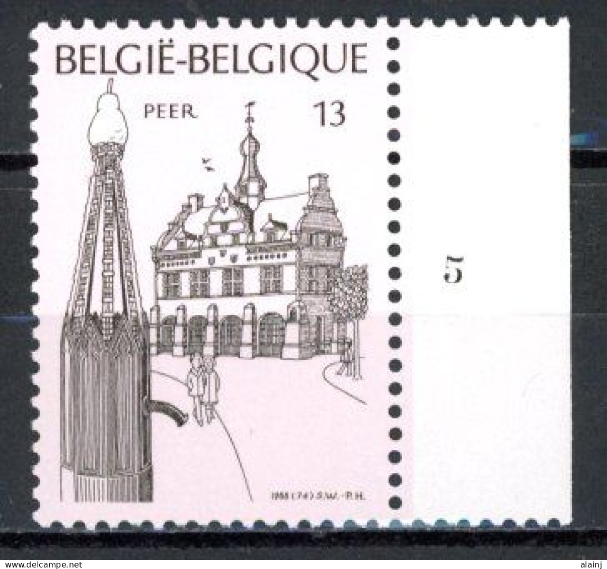 BE  2291  XX   ---- Pour Le Tourisme : Peer   --  N° De Planche 5 - 1981-1990