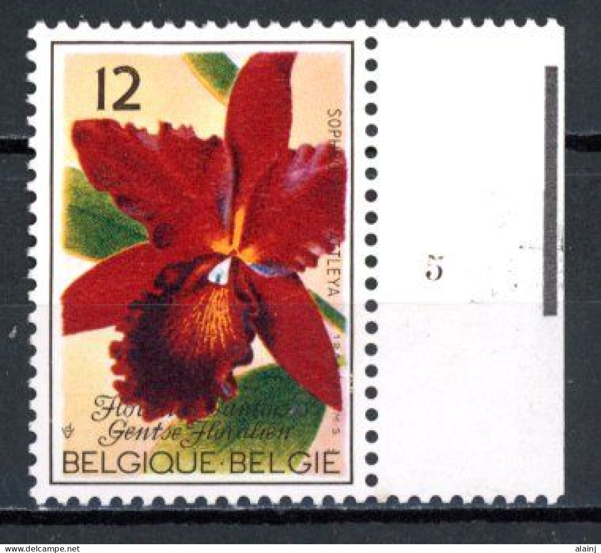 BE  2165  XX   ---- Floralies Gantoises   --  N° De Planche 5 - 1981-1990