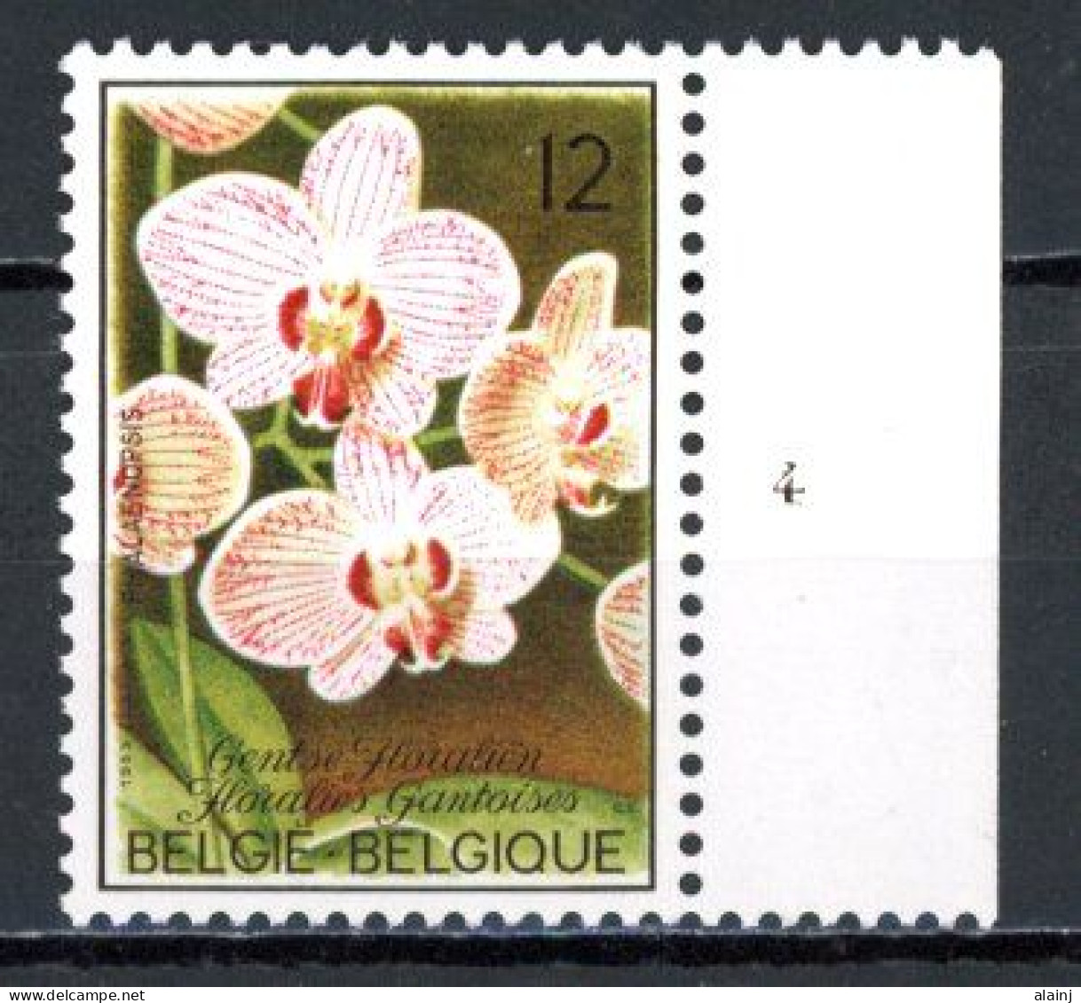 BE  2164  XX   ---- Floralies Gantoises   --  N° De Planche 4 - 1981-1990