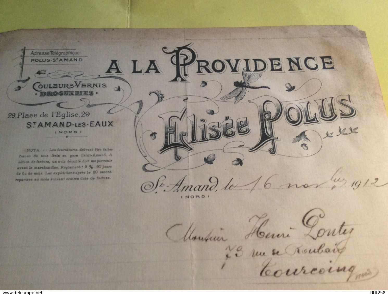 La Providence Couleurs Vernis / Saint Amand Les Eaux 59 Nord Hauts De France - 1900 – 1949