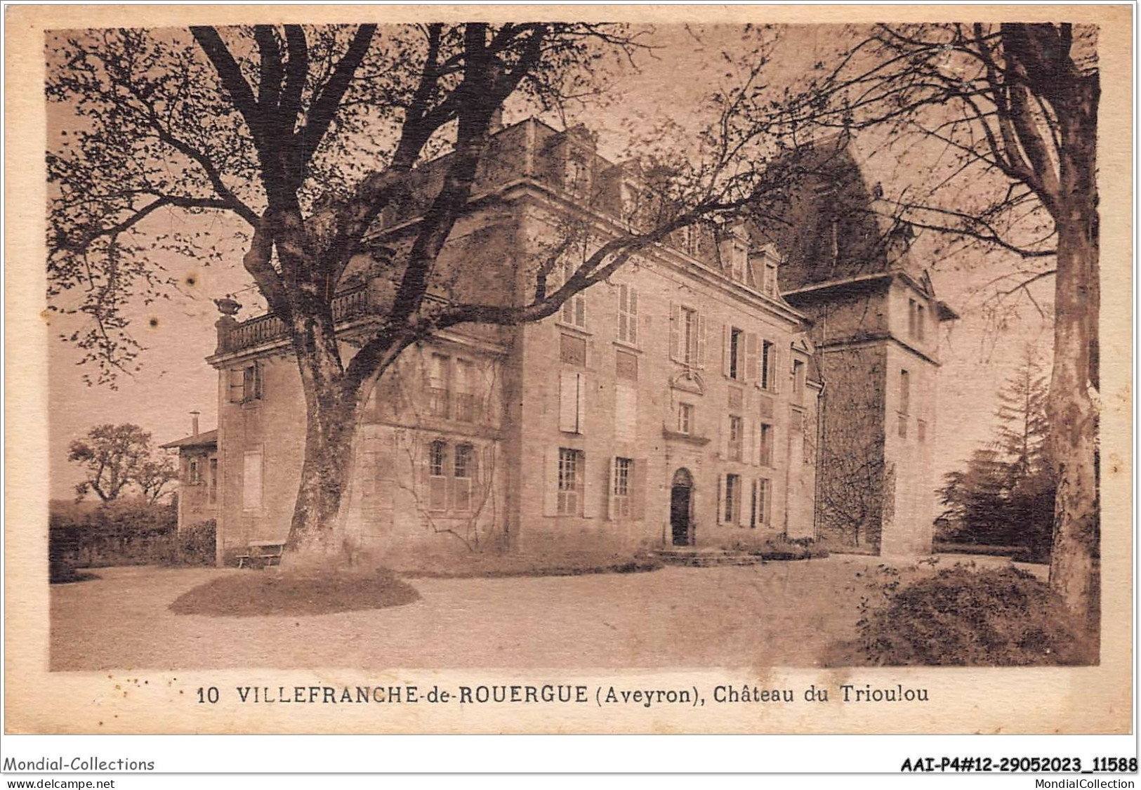 AAIP4-12-0321 - VILLEFRANCHE-DE-ROUERGUE - Chateau Du Trioulou - Villefranche De Rouergue