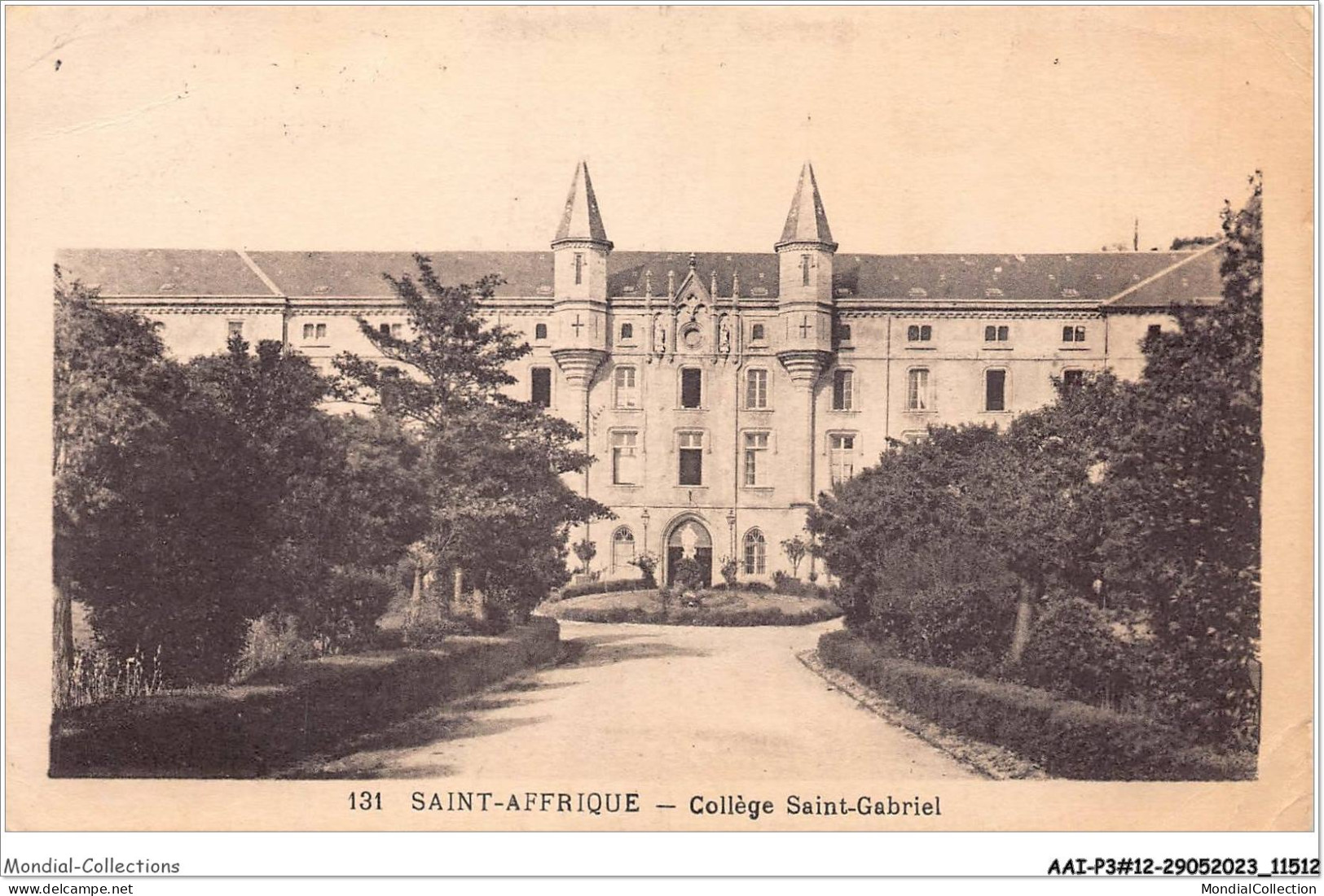 AAIP3-12-0283 - SAINT-AFRIQUE - College St Gabriel - Saint Affrique