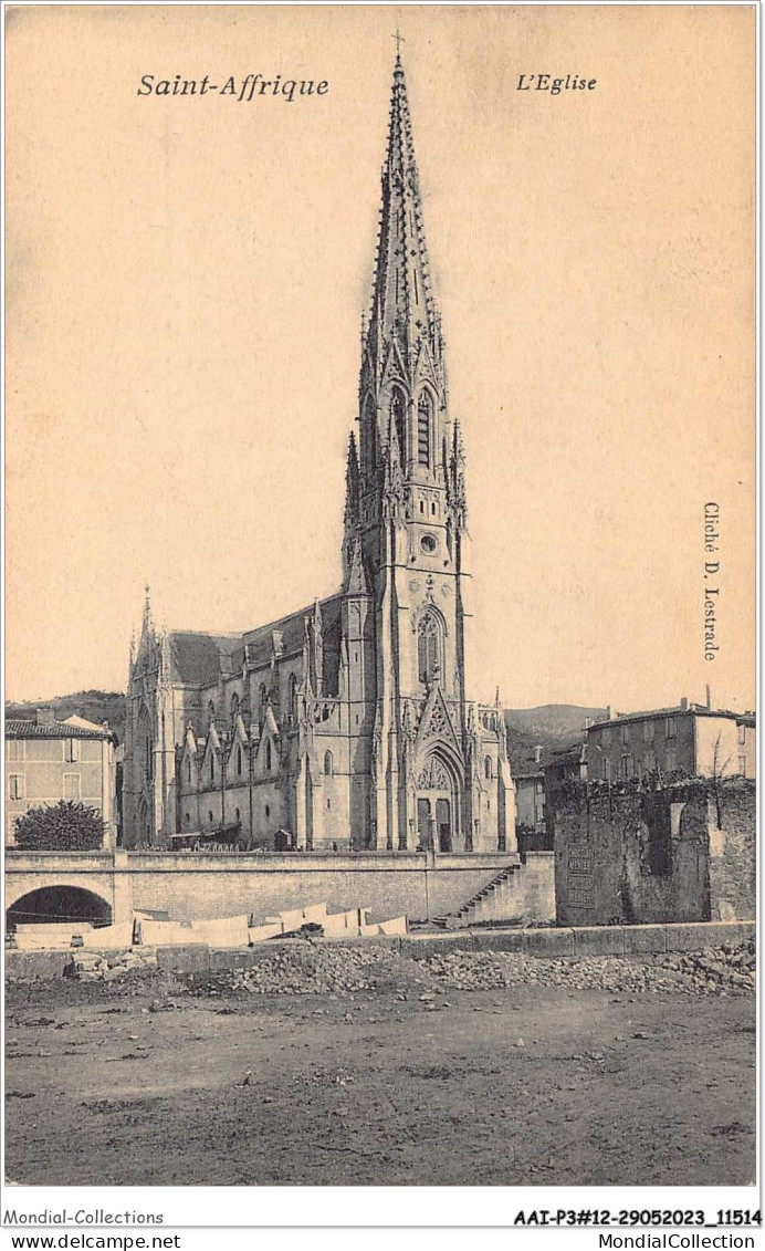 AAIP3-12-0284 - SAINT-AFRIQUE - L'Eglise  - Saint Affrique