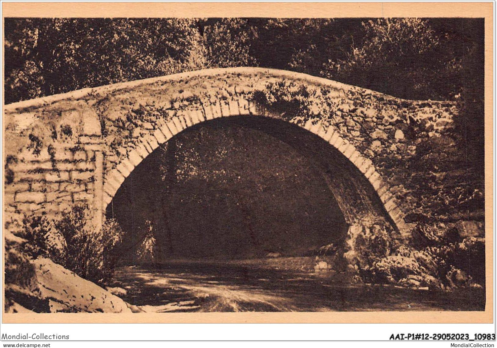 AAIP1-12-0017 - VILLEFRANCHE-DE-ROUERGUE - Pont Gallo Romain Du Cayla Sur L'Aveyron - Villefranche De Rouergue