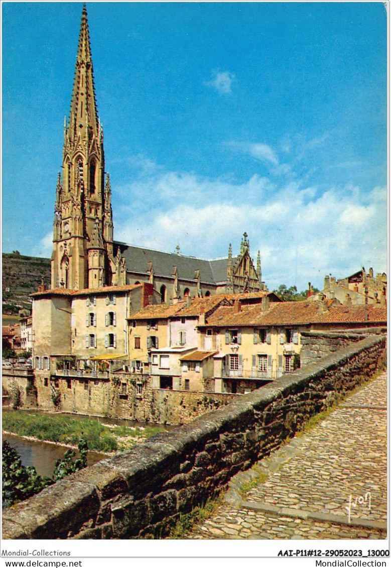 AAIP11-12-01022 - SAINT-AFRIQUE - Surnommee La Ville Aux Sept Collines - L'Eglise Et Le Pont Vieux - Saint Affrique