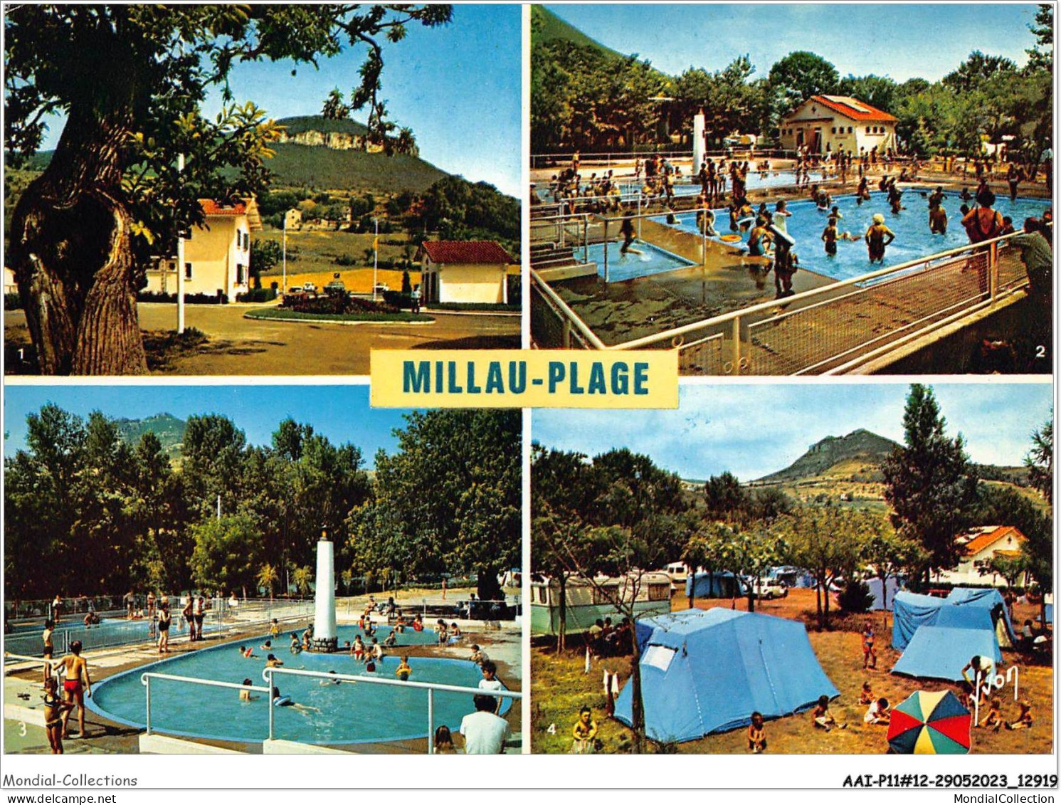 AAIP11-12-0981 - MILLAU - Camping Municipal Sur Les Bords Du Tarn - Millau
