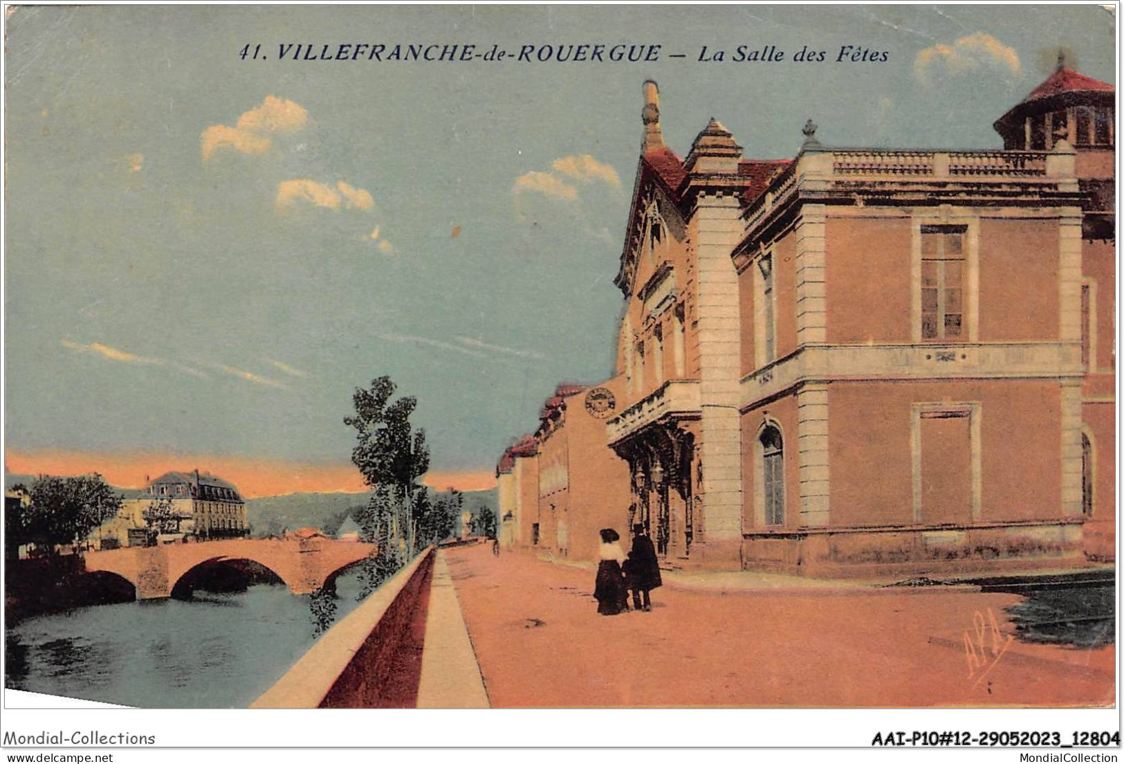 AAIP10-12-0927 - VILLEFRANCHE-DE-ROUERGUE - Salle Des Fetes - Villefranche De Rouergue