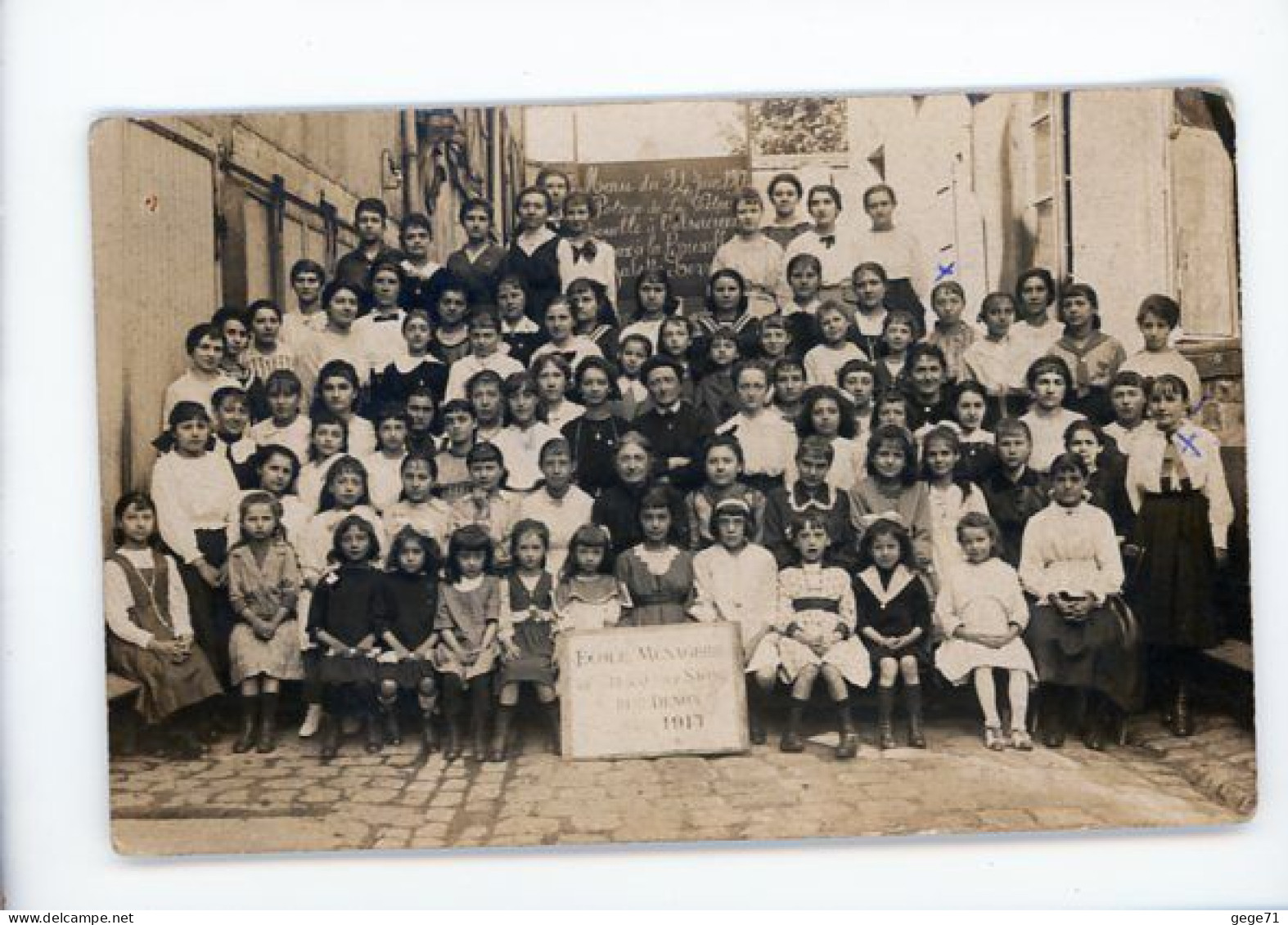 Chalon Sur Saone - Ecole De La Menagere 1917 - Chalon Sur Saone