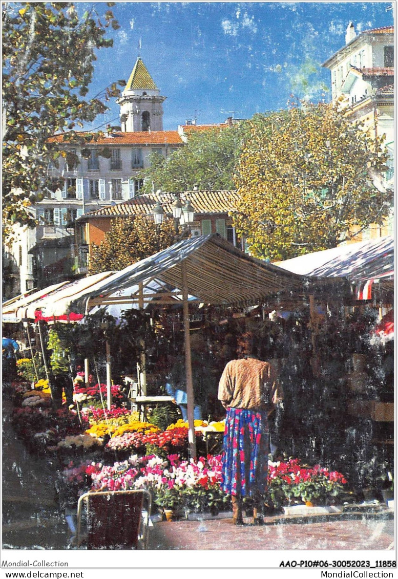 AAOP10-06-0885 - NICE - Promenade Sur Le Marché Aux Fleurs - Markten, Feesten